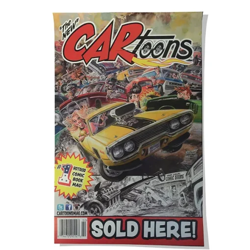 CARtoons Advertising Poster