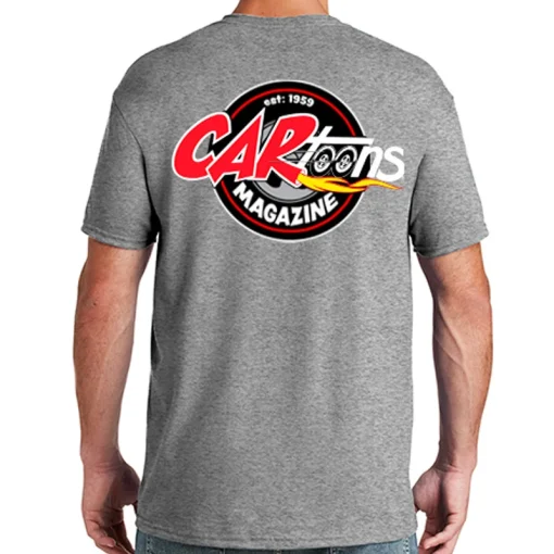 CARtoons T-Shirt (Grey) Size S Left