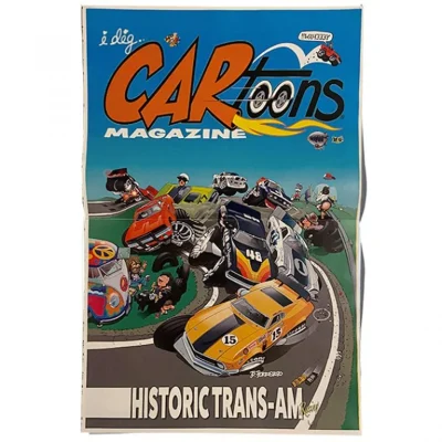 Joe Borer "Historic Trans-am" Poster (unstapled)