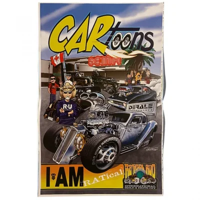 Dart Daugherty "RATical Rod Build Off" Poster (unstapled)