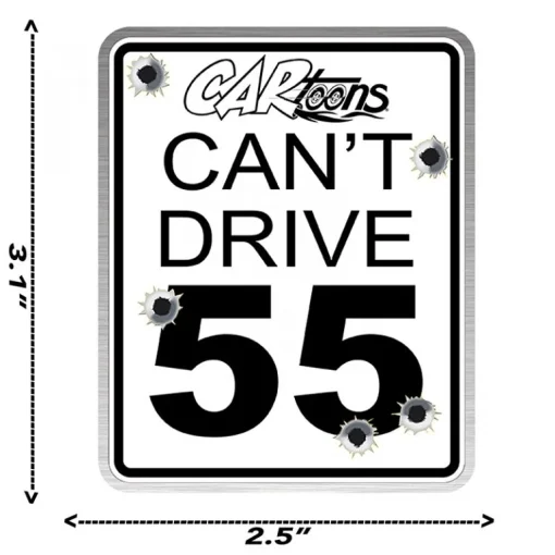 Speed Sign Design (Brushed Aluminum)