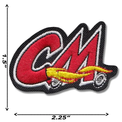Embroidered Iron-On Patch - CM Design