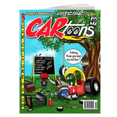 CARtoons Issue #49 about all Education about the Automobile related.