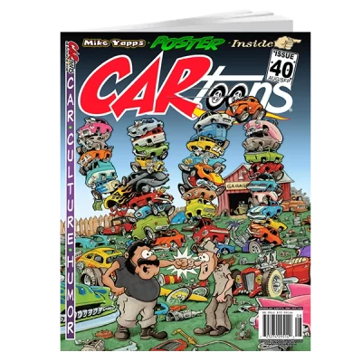 CARtoons Issue #40 about all Types of Car Culture related. Constance Nunes & Andreas Somogyi
