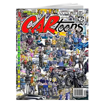 CARtoons Issue #42 Our Best of Issue with our past Celebrity Guests. Greatest Hits Counts Kustoms