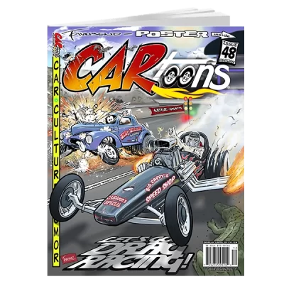 CARtoons Issue #48 about all Drag Racing Related related.
