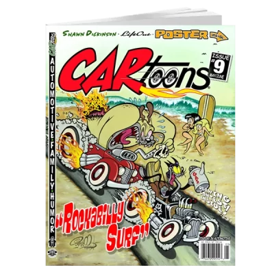 CARtoons Issue #9 about everything Rockabilly Surf related.