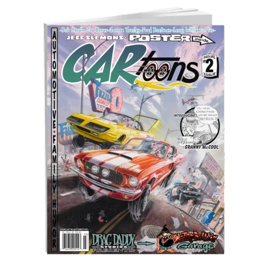 CARtoons Poster Edition Issue #2 about everything Muscle Car related.
