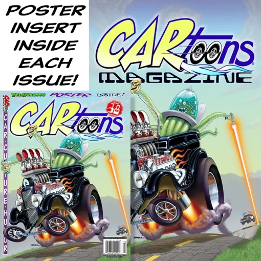 CARtoons Issue #38 about all Types of Car Culture related.