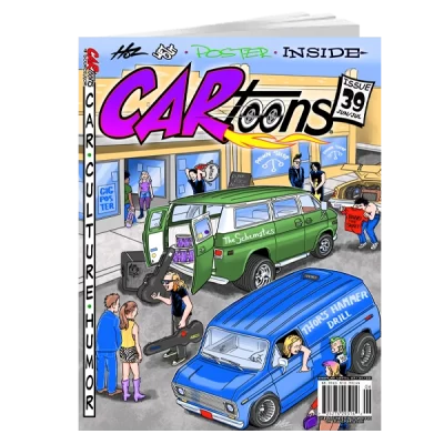 CARtoons Issue #39 about all Types of Car Culture related.