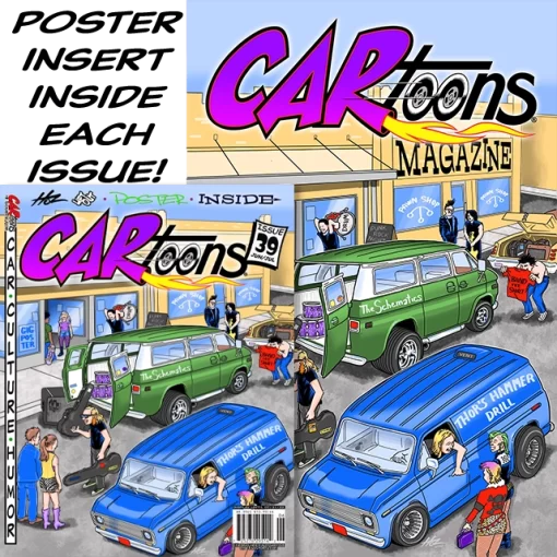 CARtoons Issue #39 about all Types of Car Culture related.