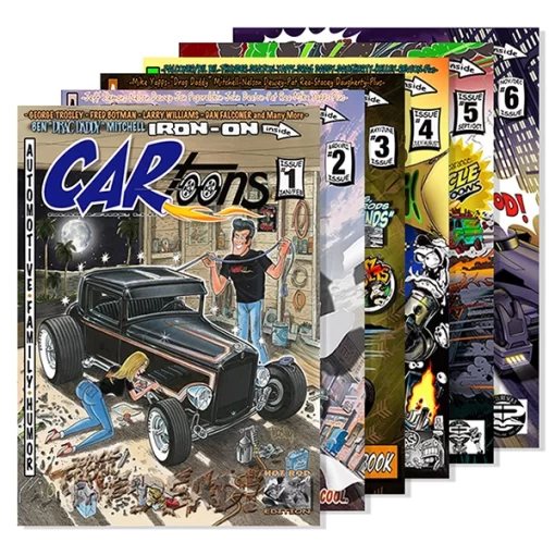 Issues #1 to #6 Iron-on Edition Bundle Set