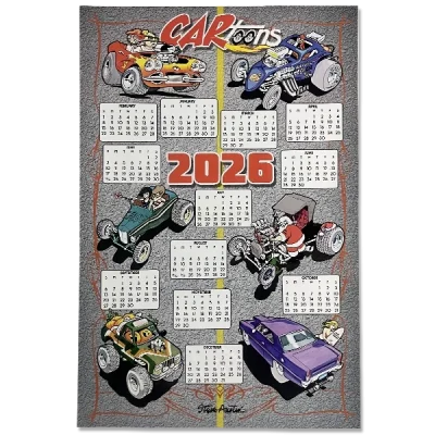 Steve Austin 2026 Calendar Poster (unstapled)